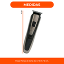 Afeitadora Inalambrica Suzika Patilla Nariz Oido Set 4 En 1 Color Negro