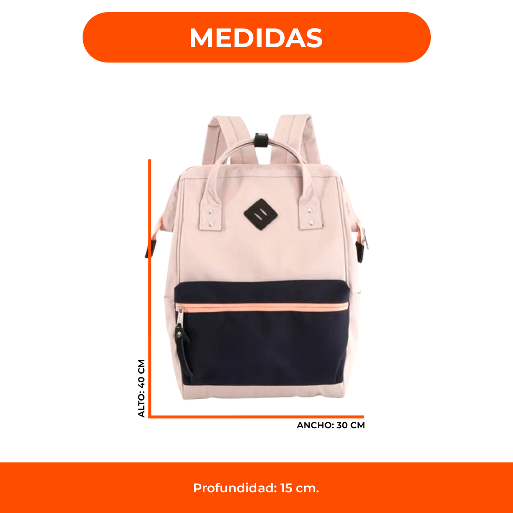 Bolso Ajustable Mochila Colores 