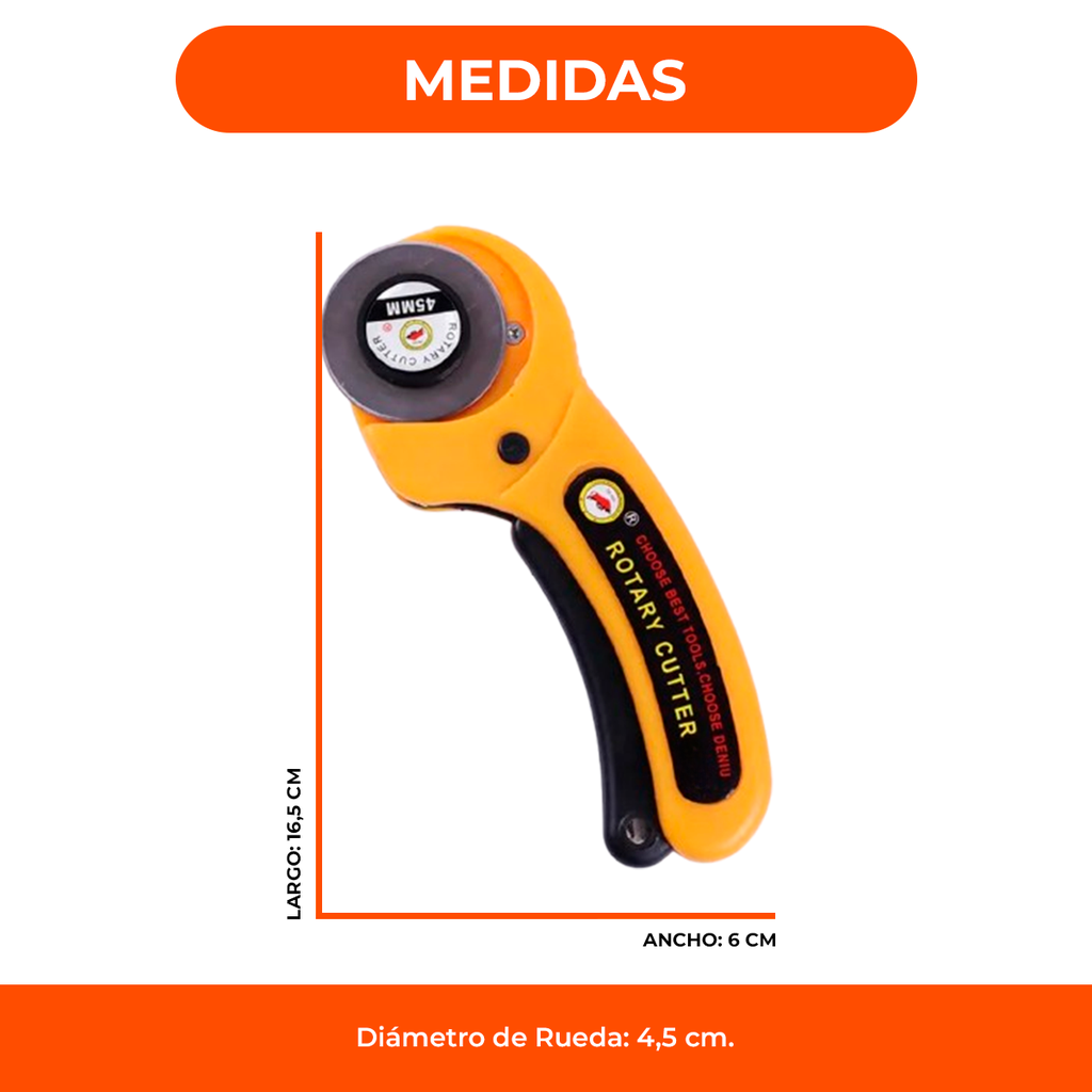Cutter Cortador Rotativo