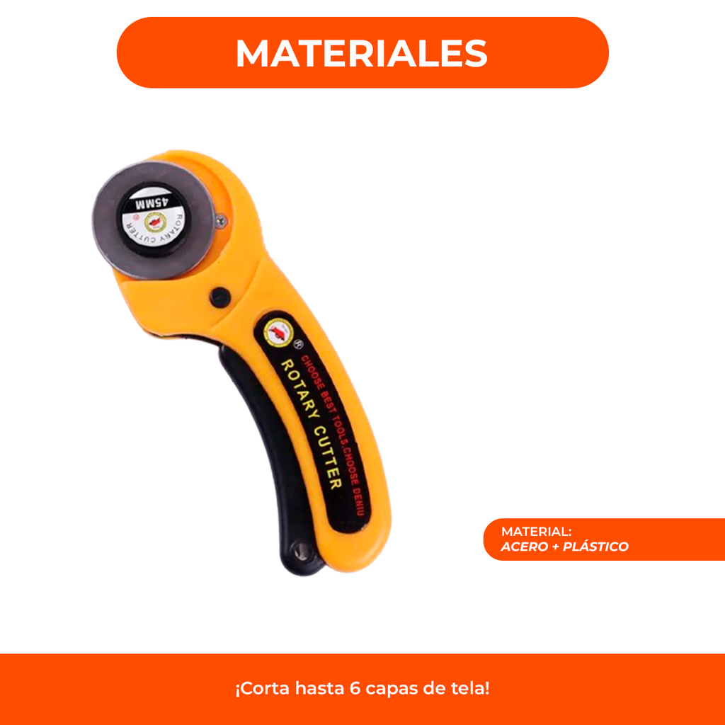 Cutter Cortador Rotativo
