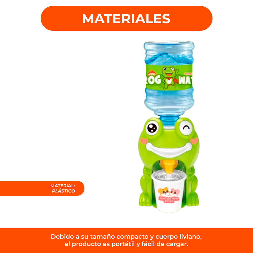 Dispenser de Agua Rana
