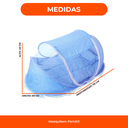 Mosquitero Tul Portátil Cuna Camping Plegable