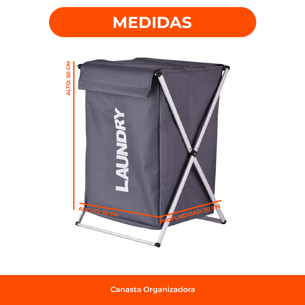 Canasto Organizador Ropa Sucia