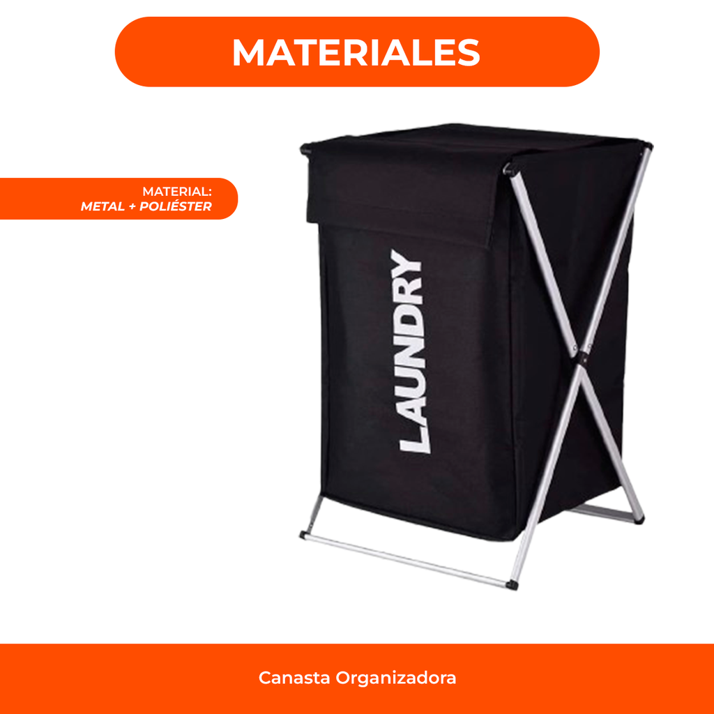 Canasto Organizador Ropa Sucia