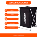 Canasto Organizador Ropa Sucia