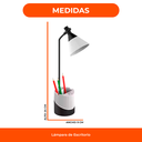 Lámpara de escritorio de oficina con soporte para celular