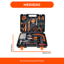 Caja Herramientas 42 Pzas. Set Kit Maletin