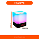 Lámpara Parlante Reloj de Mesa USB