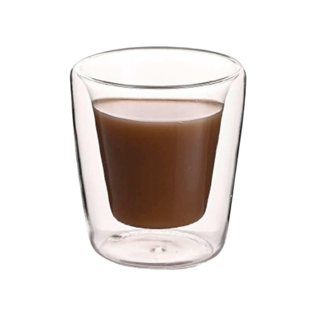 Vaso Doble Fondo Vidrio Cónico 200 Ml