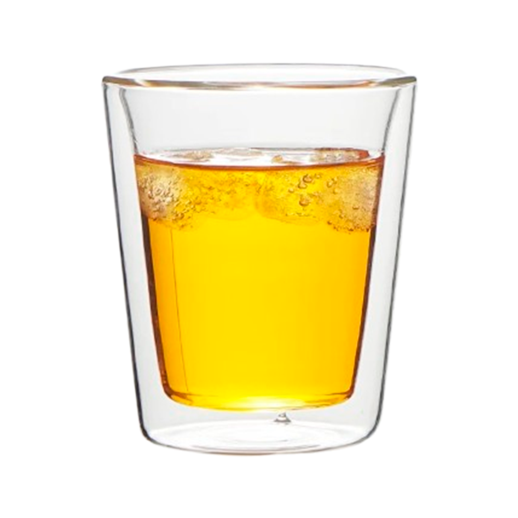 Vaso Doble Fondo Vidrio Cónico De 350 Ml