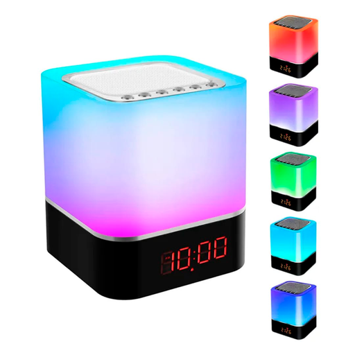 [251-115] Lámpara Parlante Reloj de Mesa USB