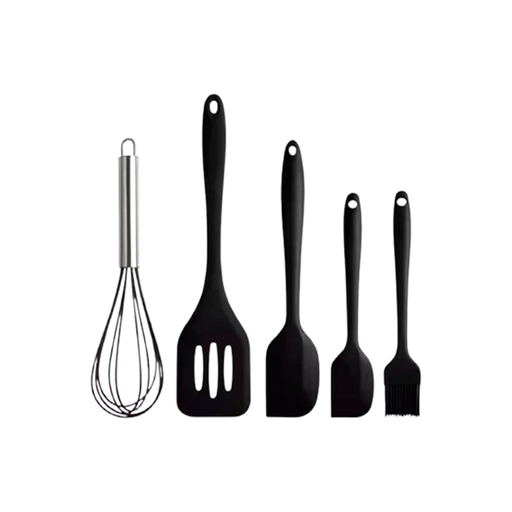 [UTSIL-01] Repostería Espátulas + Pincel Y Utensilio De Silicona